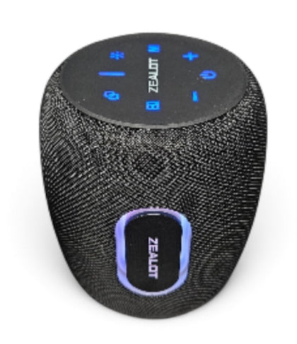 Zealot S64 Black Portable Speaker - Boxed
