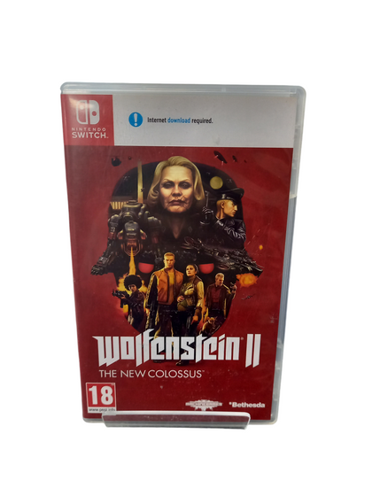 Nintendo Switch Game Wolfenstein II The New Colossus