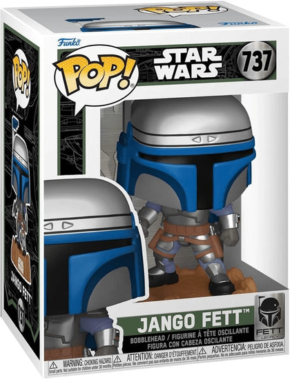 ** Collection Only ** Funko Pop! Star Wars Jango Fett #737 Vinyl Figure