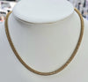 9ct Gold Chainmail chain 16"