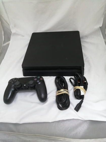 Playstation 4 Slim Console, 500GB Black, Unboxed- with sony pad & cables