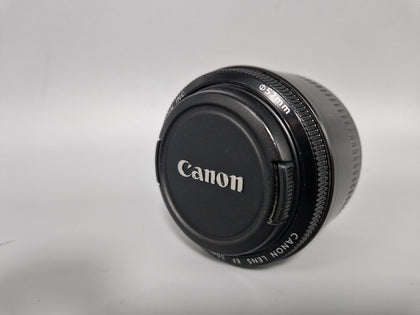 Canon EF 50mm f/1.8 II Black Lens