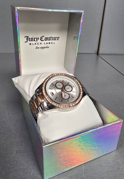 Juicy Couture Women's wristwatch with metal strap JC1285SVRT