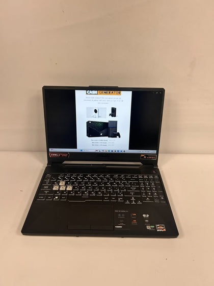 ASUS TUF Gaming A15 AMD Ryzen Laptop (ARABIC KEYBOARD)