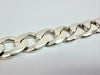 925 Silver Curb link bracelet 9"