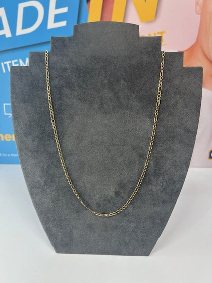 9CT Figaro Chain