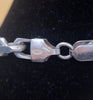 925 Silver Cable link Chain - 49.45 - 23" - Hallmarked