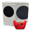 Microsoft Xbox Series S 512GB Console with red Wireless Controller, Boxed