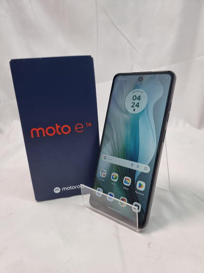 Motorola E14 snartphone 64GB Graphite Grey unlocked boxed