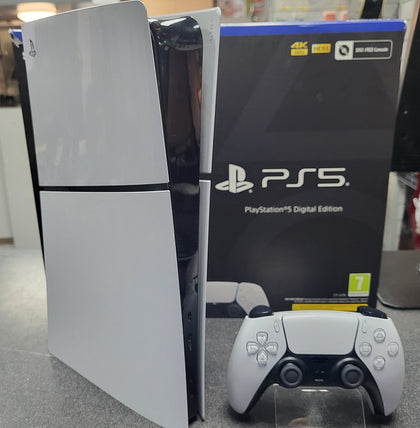 Playstation 5 Slim Digital Edition Console - 1TB - White - Boxed