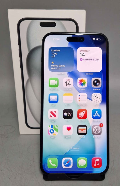 Apple iPhone 15 Plus 128GB Black, Unlocked 87%BH