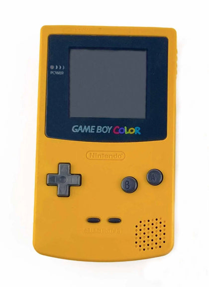 Nintendo Game Boy Color Yellow with Shrek Game