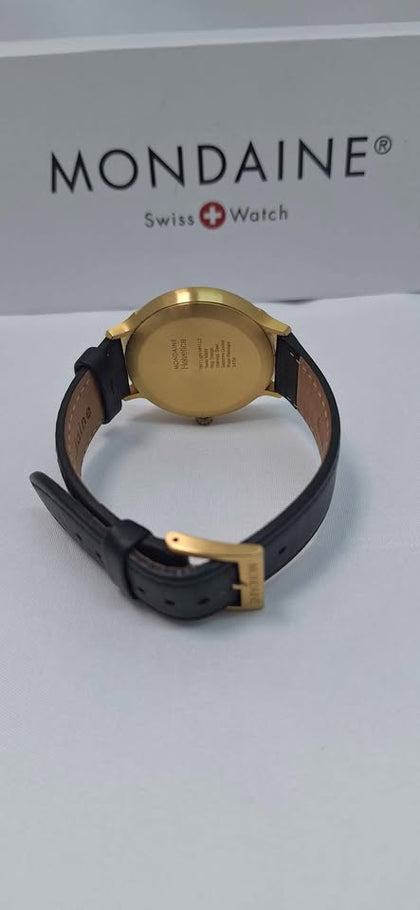 Mondaine Helvetica No.1 Light MH1.L2 Quartz Unisex Watch - Leather Strap - Boxed
