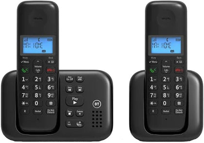 BT 3960 Cordless Landline House Phone with Nuisance Call Blocker with x2 handsets