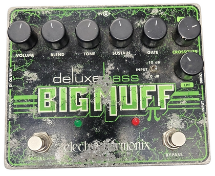 Electro-Harmonix Deluxe Bass Big Muff Pi Distortion Effects Pedal