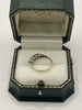 9ct White Gold Ring Size - K