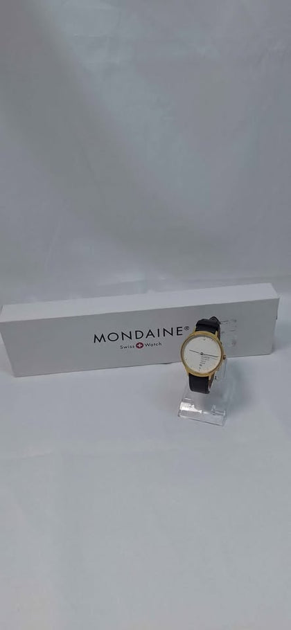 Mondaine Helvetica No.1 Light MH1.L2 Quartz Unisex Watch - Leather Strap - Boxed