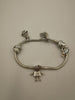 Pandora Bracelet With 5 Charms ( 925 ALE) With Pandora Box