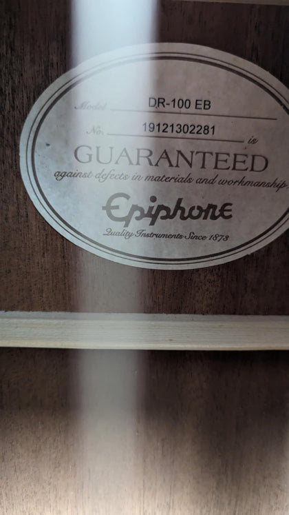 Epiphone DR-100 EB Acoustic Guitar