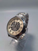 AUTOMATIC FOSSIL SKELETON WATCH, BOXED, *EXTRA LINKS INCLUDED IN BOX* WITH PAPER