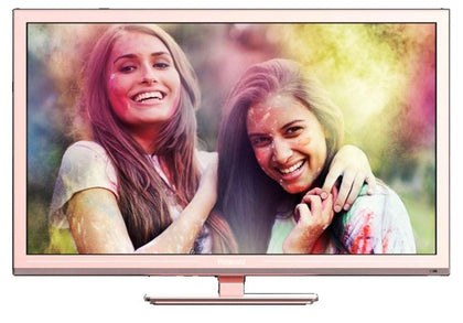 POLAROID 24 inch SMART HD Ready TV ROSE GOLD Freeview USB Playback **Collection Only**