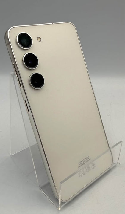 Samsung Galaxy S23 Dual sim, 128GB, Cream, Unlocked, Unboxed