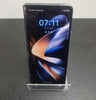 SAMSUNG FOLD4 256GB UNLOCKED **DOESN'T FULLY OPEN FLAT**** HEAVY MARKS TO SCREEN AND BEZEL**