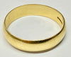 18ct yellow gold wedding ring size S