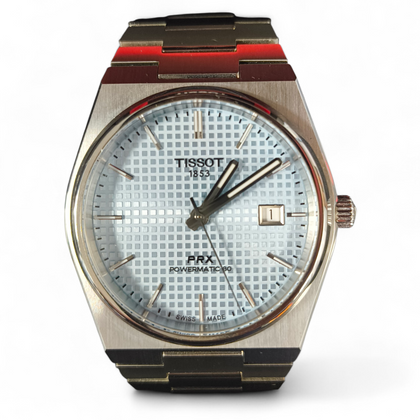 Tissot PRX Powermatic 80 Ice Blue/Silver Watch