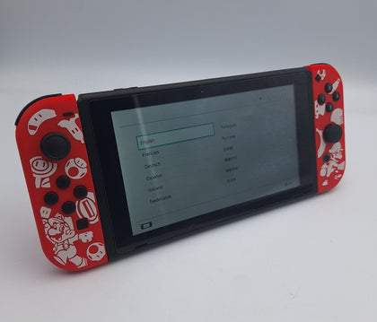 Nintendo Switch red mario edition 32GB gaming console with original charger UNBOXED
