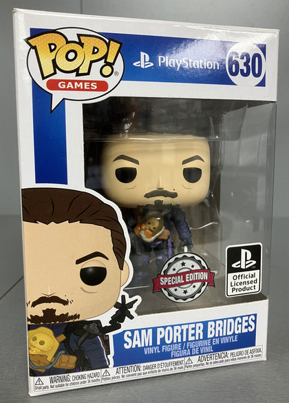 ** Collection Only ** Funko Pop Vinyl Sam Porter Bridges #630 Death Stranding Kojima Playstation.