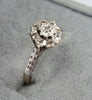 18ct Gold Diamond Ring Size "J1/2"