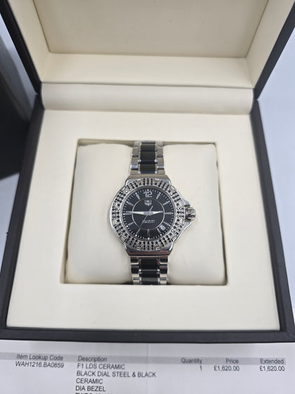 Tag Heuer Formula 1 Ladies Diamond Bezel