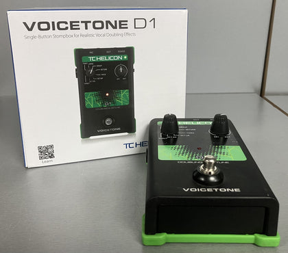 TC Helicon Voicetone D1 Doubling and Detuning Vocal Processor