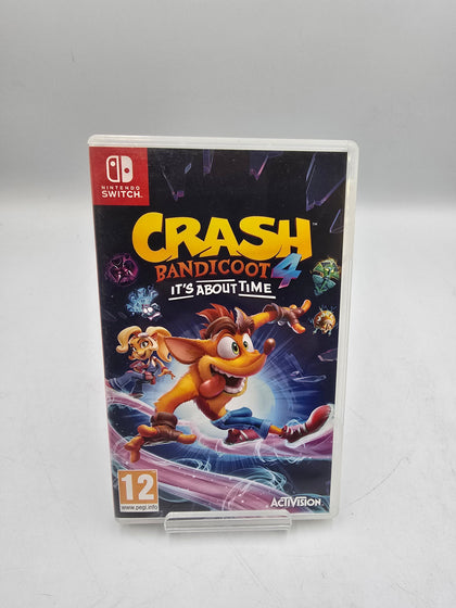 Crash bandicoot 4 its about time Nintendo switch game
