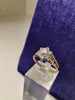 9ct Gold CZ Ring - Size O - 1.71g - Great Yarmouth