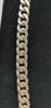925 SILVER HALLMARKED, THICK CURBED CHAIN W/ LOBSTER LOCK, 72G, 20"