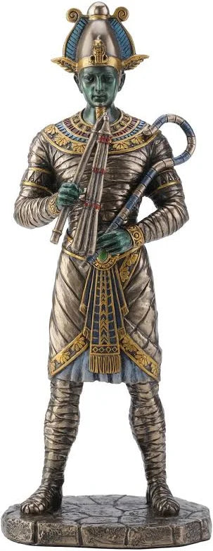Veronese Osiris Ancient Egyption God of The Dead Bronze Finished Statue