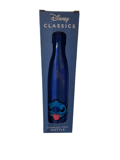 Disney Stitch Water Bottle 500ml - Blue