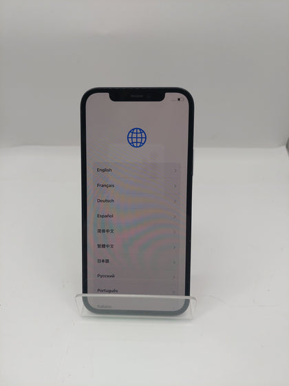 Apple iPhone 12 128GB Black, Unlocked,  (Paint Wear arond the Camera)