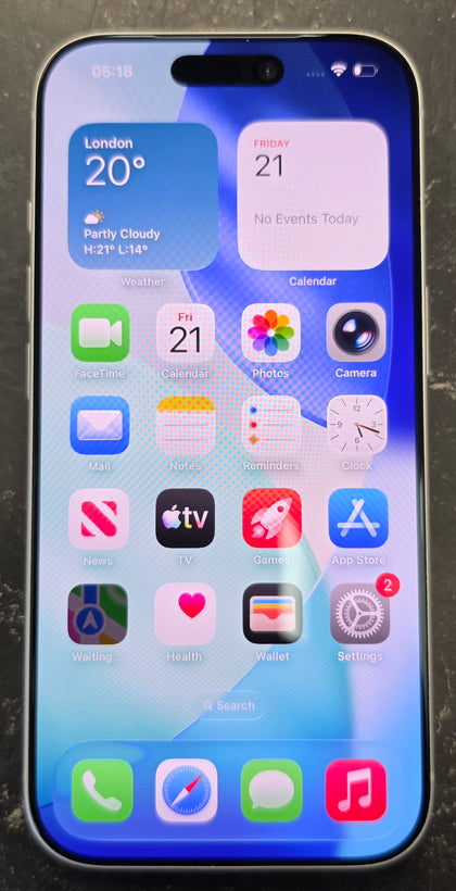 Apple iPhone 17 Pro 256GB Smartphone - 100% Battery