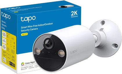 TP-Link Tapo C410 Smart Wire-Free Indoor Outdoor Security Camera