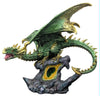Majestic Green Emerald Dragon Pearched On Rocks *COLLECTION ONLY* !!BRAND NEW!!