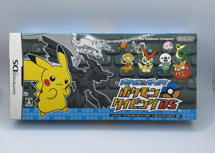 Battle & Get! Pokemon Typing DS + Black Bluetooth Keyboard