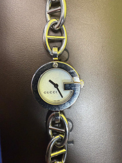 Gucci Charm Bracelet Watches 107 Stainless Steel/stainless Steel
