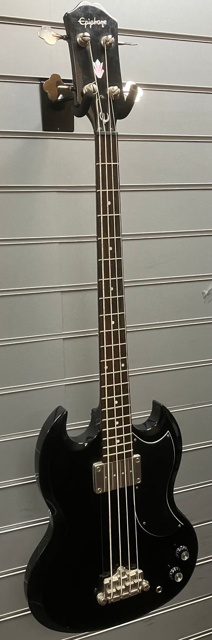 Epiphone - Embassy Bass Graphite Black ** Made In Tennessee **