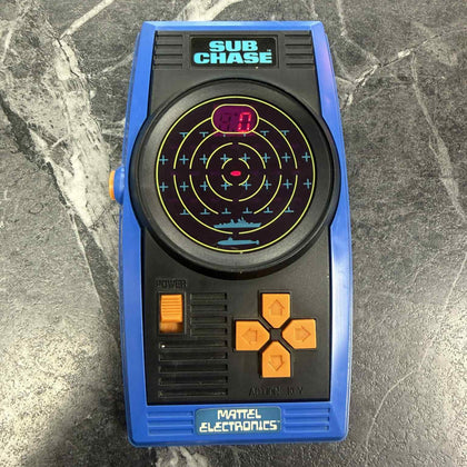 Sub Chase LED Handheld Game Mattel 1978