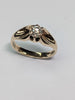 9CT GOLD DIAMOND RING