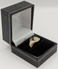 375 Hallmarked 9CT, Yellow Gold, Signet Ring with Subtle Design, Size: R, 5.5g, Boxed