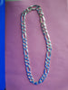 Silver 22inch Mens Solid Curb Chain